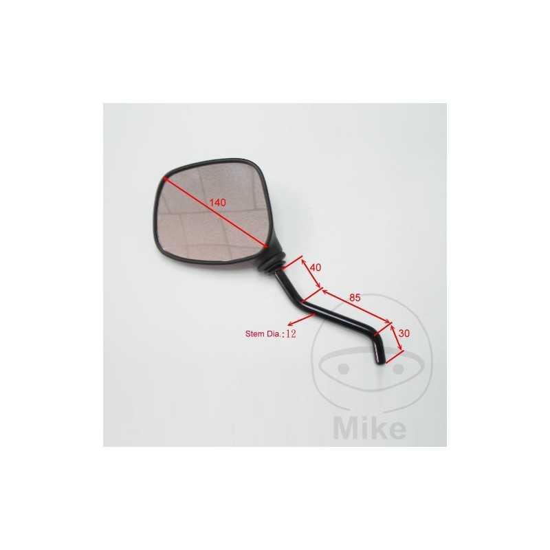 JMP Espejo retrovisor derecho negro 713.38.53
