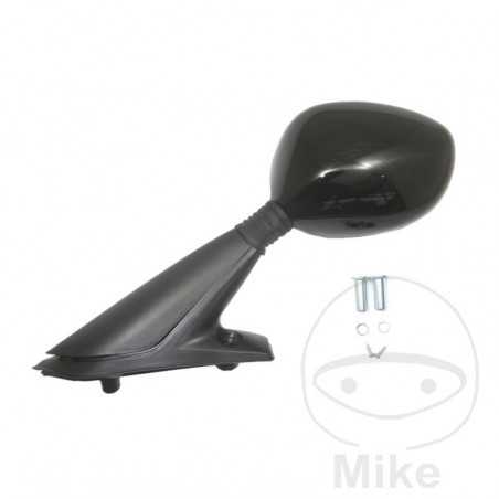 JMP black left wing mirror 713.10.05