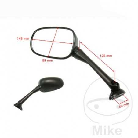 JMP Black right rear view mirror 713.46.61
