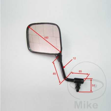 JMP Black right rear view mirror 713.73.75