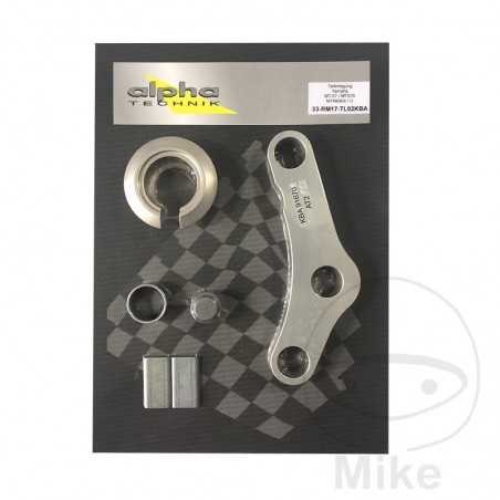 ALPHA TECHNIK Kit para bajar suspension trasera homologado 765.06.77