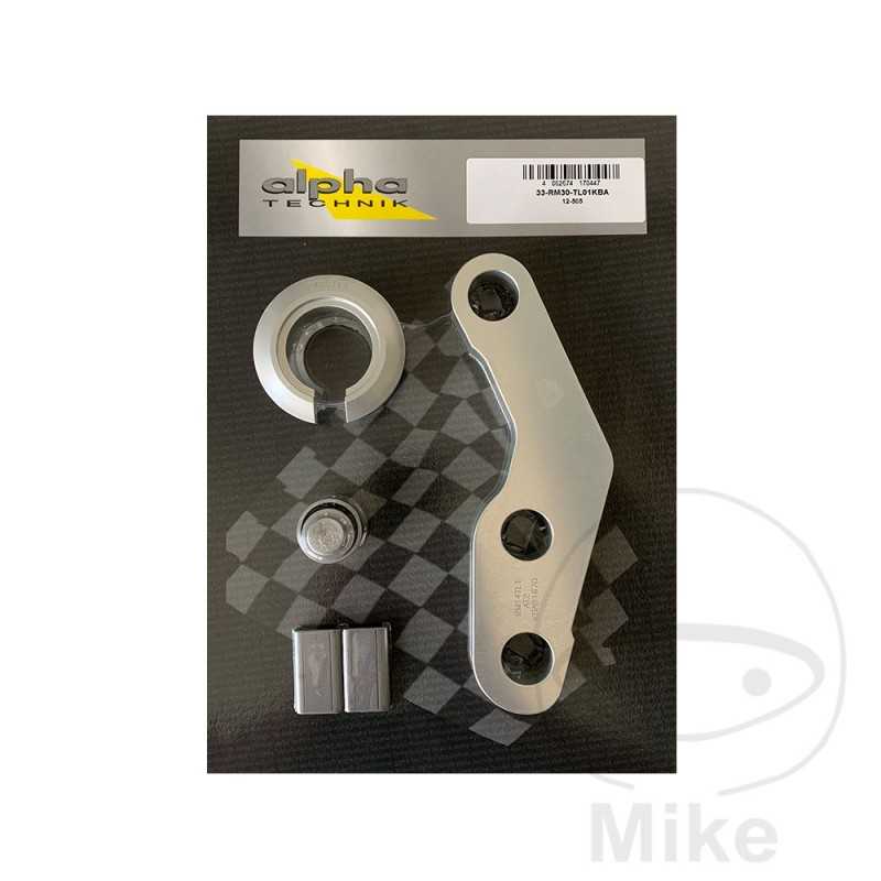 ALPHA TECHNIK Kit para bajar suspension trasera homologado 765.07.29