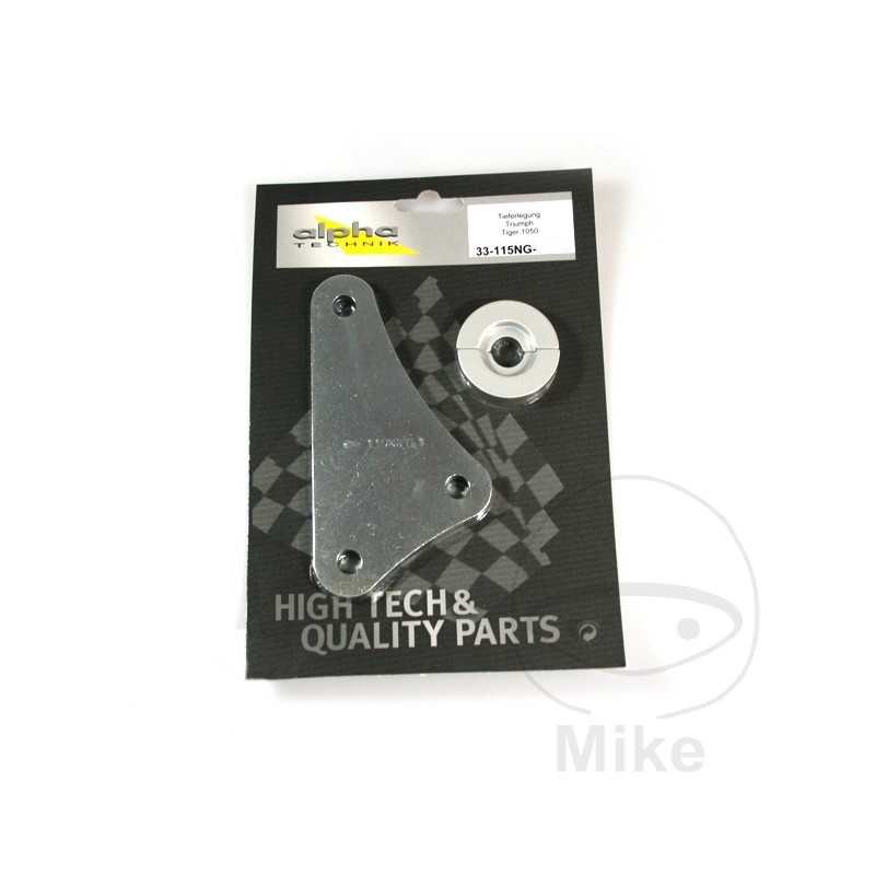 ALPHA TECHNIK Homologated rear suspension lowering kit 850.03.79