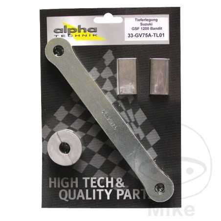 ALPHA TECHNIK Kit para bajar suspension trasera homologado 850.06.98
