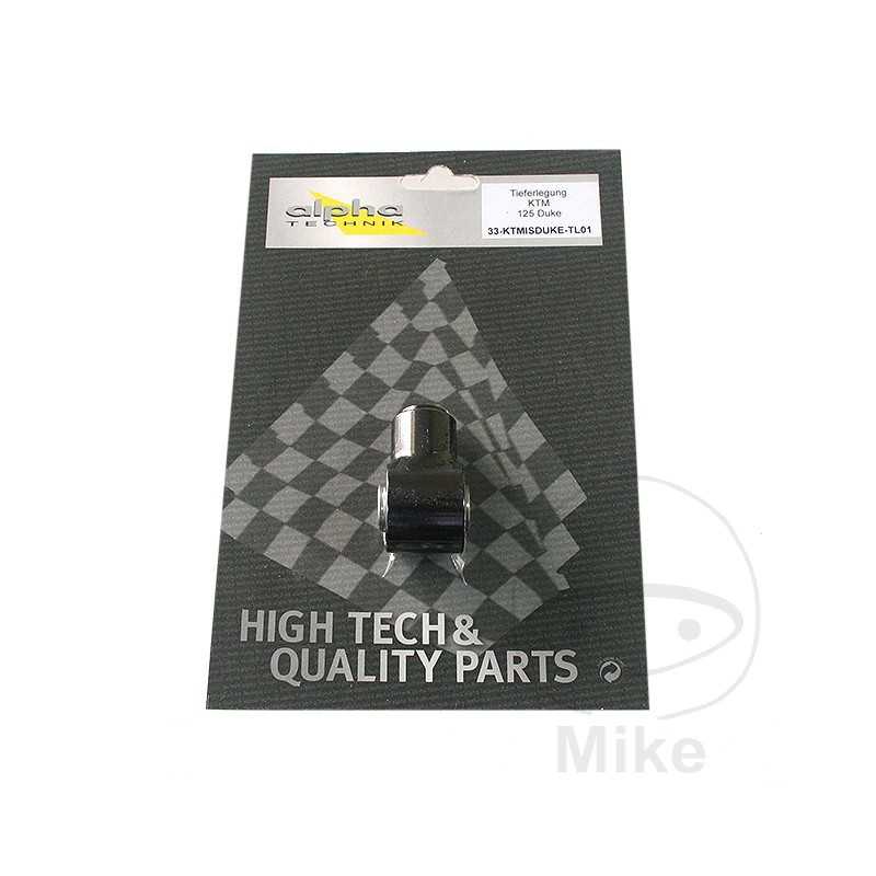 ALPHA TECHNIK Homologated rear suspension lowering kit 850.07.55