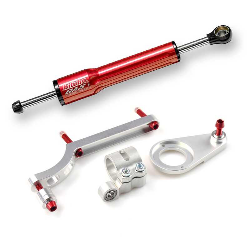 BITUBO Amortiguador de dirección rojo KIT069A1 59725