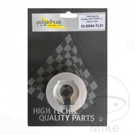 ALPHA TECHNIK Homologated rear suspension lowering kit 850.08.31