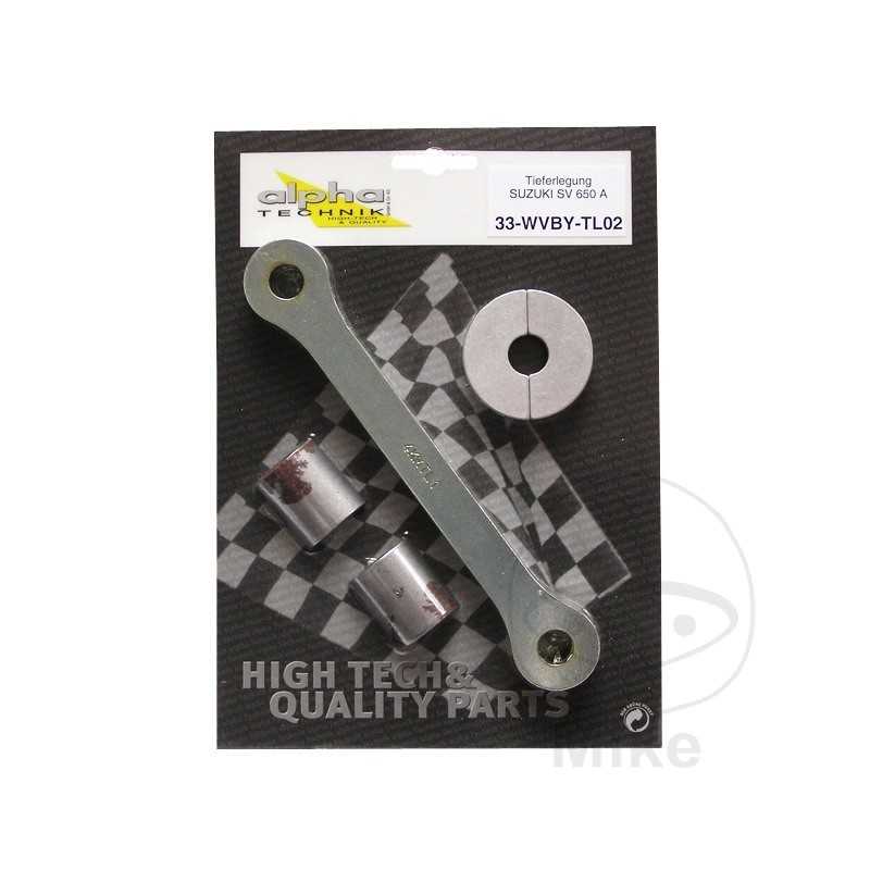 ALPHA TECHNIK Homologated rear suspension lowering kit 850.08.53