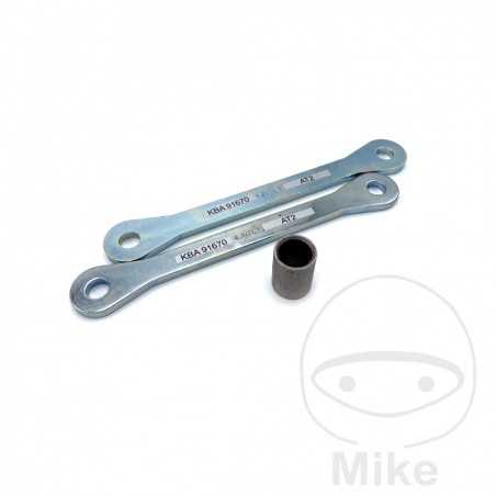 ALPHA TECHNIK Homologated rear suspension lowering kit 850.08.54