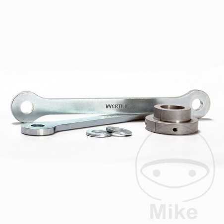 ALPHA TECHNIK Homologated rear suspension lowering kit 850.08.57