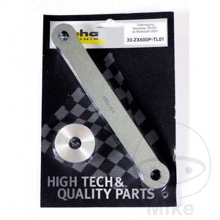 ALPHA TECHNIK Homologated rear suspension lowering kit 850.08.76