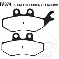 EBC Standard brake pads 732.00.38