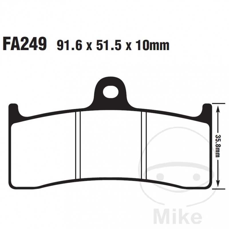 EBC Standard brake pads 732.00.40