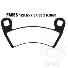 EBC Pastillas de freno sinterizadas para moto R 732.01.05