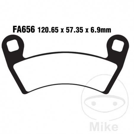 EBC Sintered motorcycle brake pads R 732.01.05