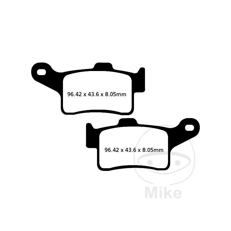 EBC Standard brake pads 732.01.25