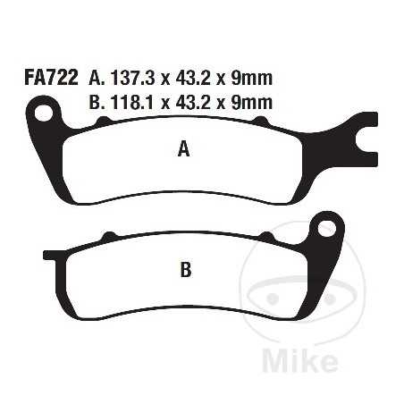 EBC Standard brake pads 732.01.44