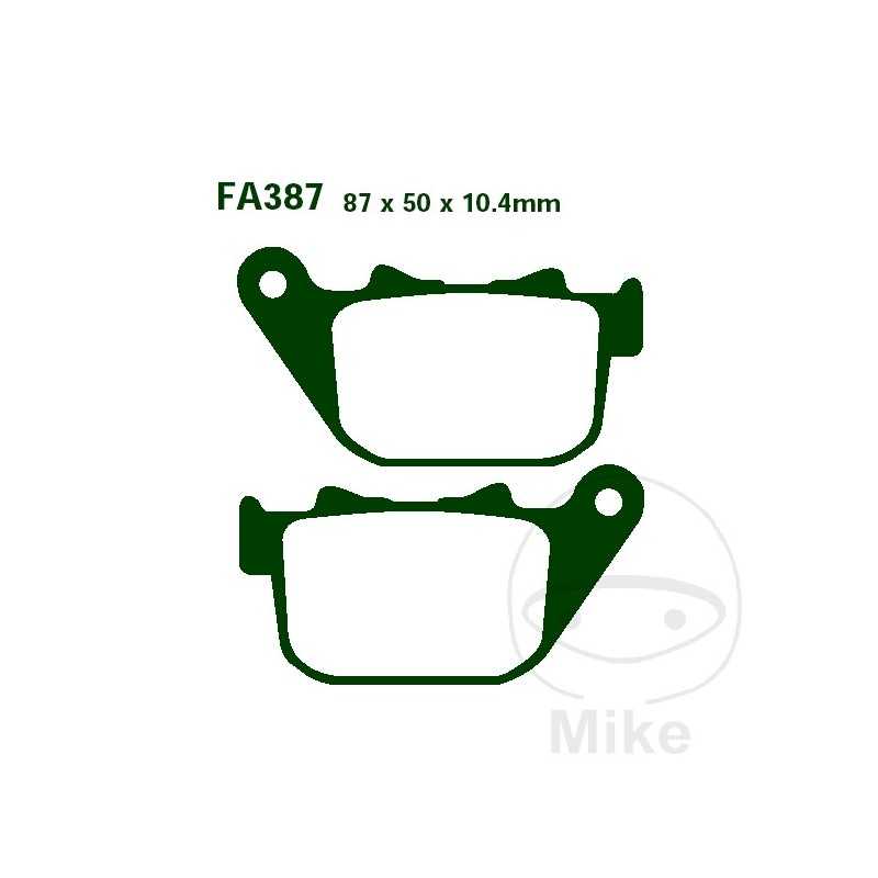 EBC SINTERED BRAKE PADS HH ALTN: 7870314 732.06.82