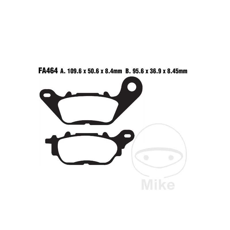 EBC Standard brake pads SCOOTER ALTN: 7870251 732.11.10