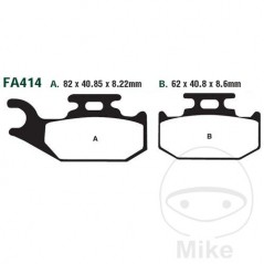 EBC SINTERED BRAKE PADS R ALTN: 7874712 732.21.59
