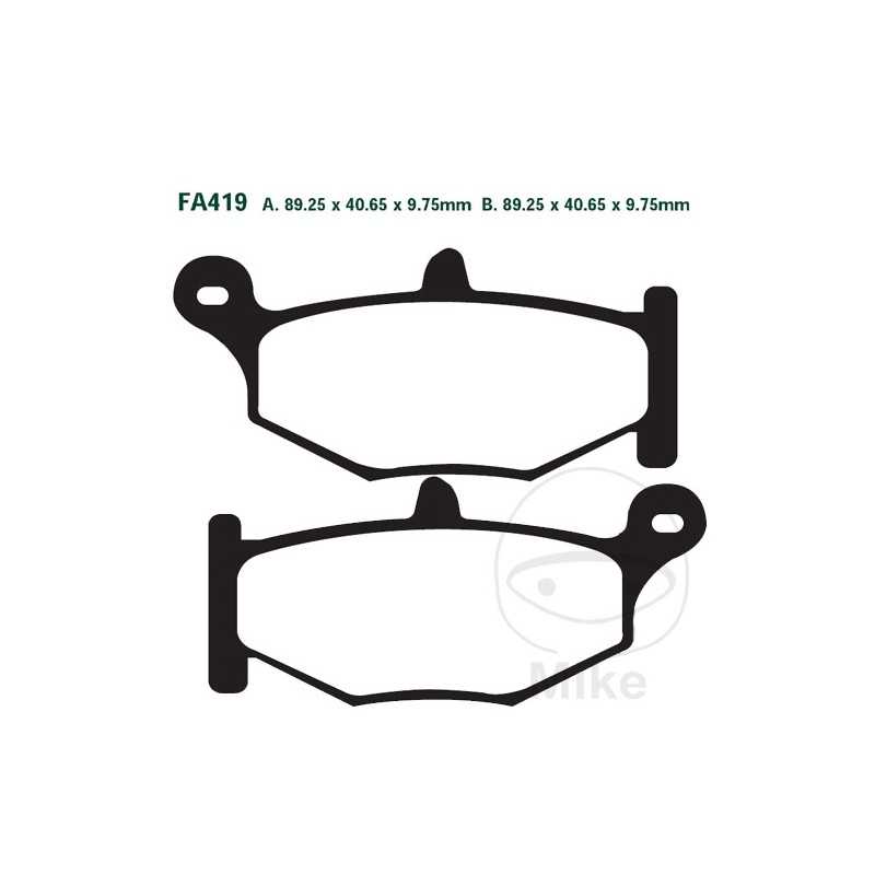 EBC SINTERED BRAKE PADS HH ALTN:7874506 732.21.91