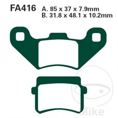 EBC Standard brake pads 732.23.81