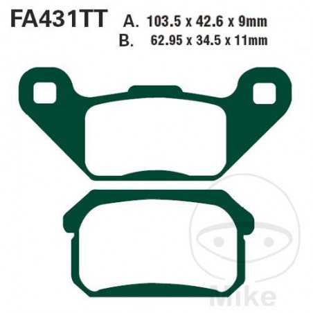 EBC Pastillas de freno estándar 732.24.07