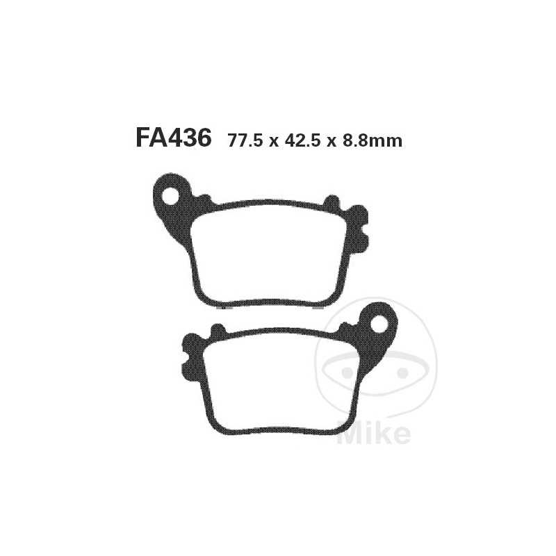EBC SINTERED BRAKE PADS HH ALTN:7874514 732.24.31