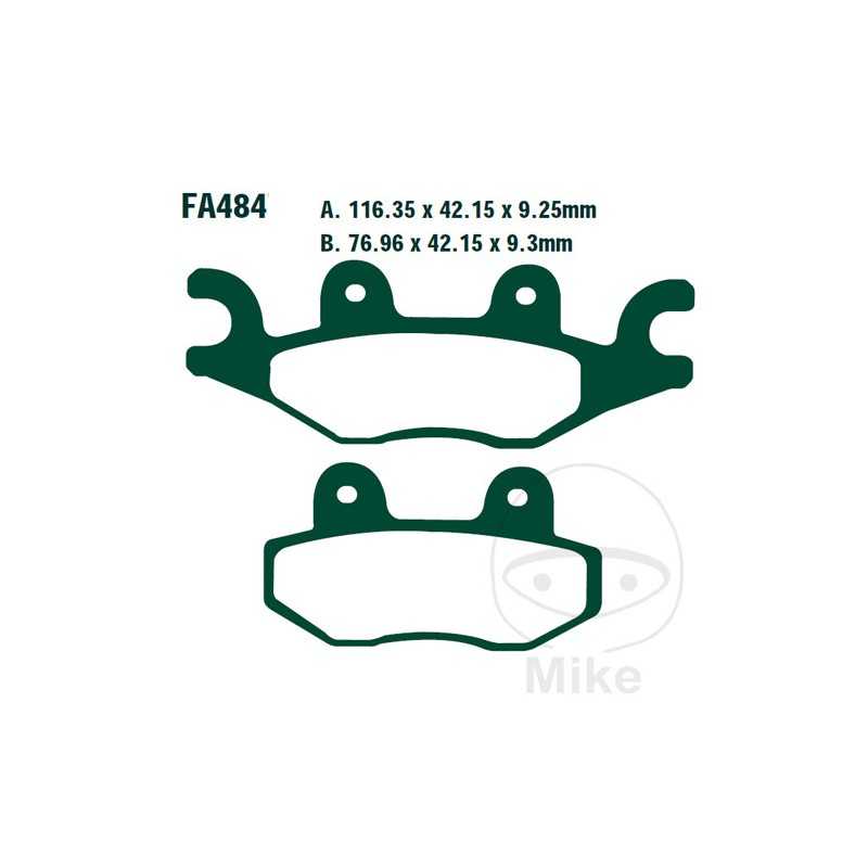 EBC Standard brake pads 732.33.63