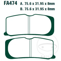 EBC Standard brake pads 732.33.71
