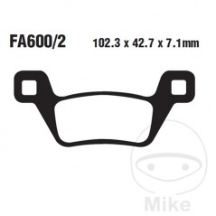 EBC Pastillas de freno sinterizadas para moto R 732.35.61