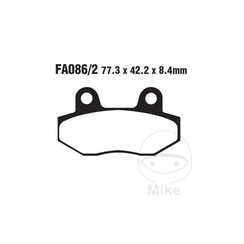 EBC SINTERED BRAKE PADS HH 732.36.52