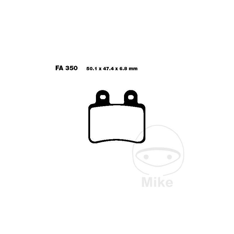 EBC Standard brake pads SCOOTER ALTN: 7870236 732.08.15