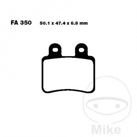 EBC Standard brake pads SCOOTER ALTN: 7870236 732.08.15