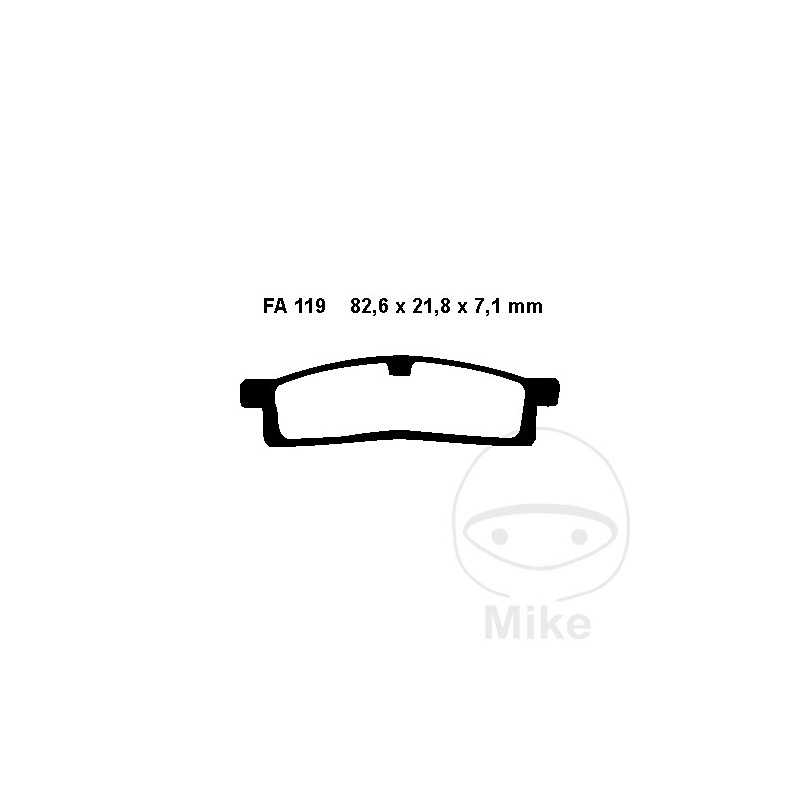 EBC Standard brake pads 732.53.92