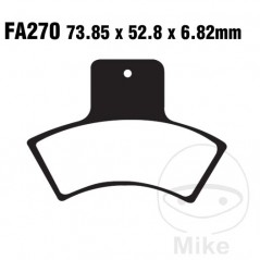 EBC Pastillas de freno sinterizadas para moto R 732.00.26