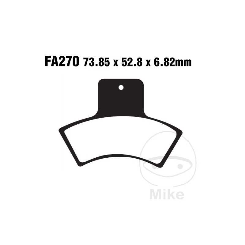 EBC Sintered motorcycle brake pads R 732.00.26