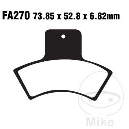 EBC Sintered motorcycle brake pads R 732.00.26