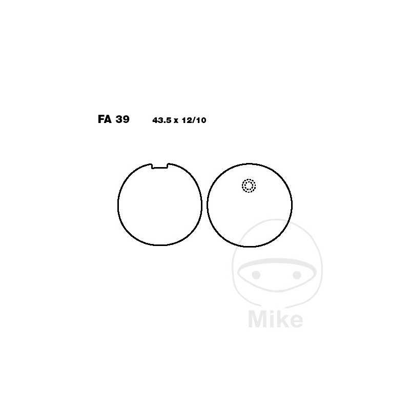 EBC Pastillas de freno estándar 732.62.59