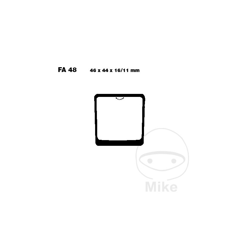 EBC Standard brake pads 732.64.65