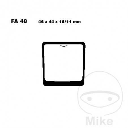 EBC Pastillas de freno estándar 732.64.65