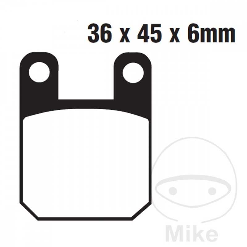 EBC Standard brake pads 737.00.06