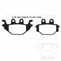 EBC Standard brake pads 737.00.10