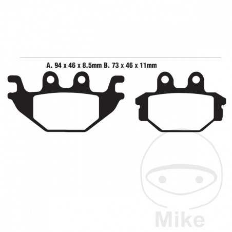 EBC Pastillas de freno estándar 737.00.10