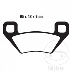 EBC Standard brake pads 737.00.11