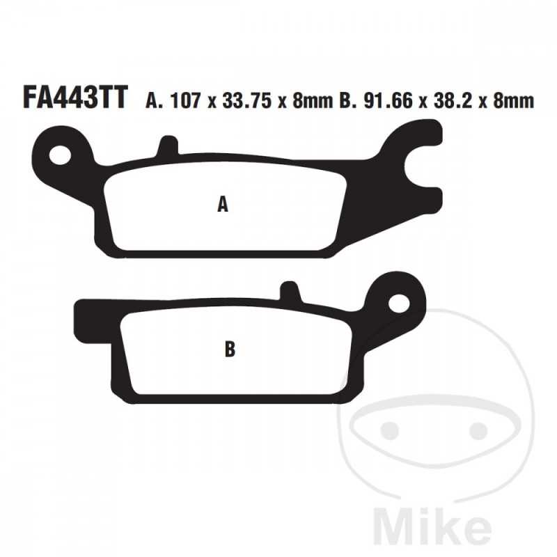 EBC Standard brake pads 737.00.13