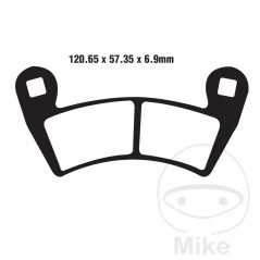 EBC Standard brake pads 737.00.14