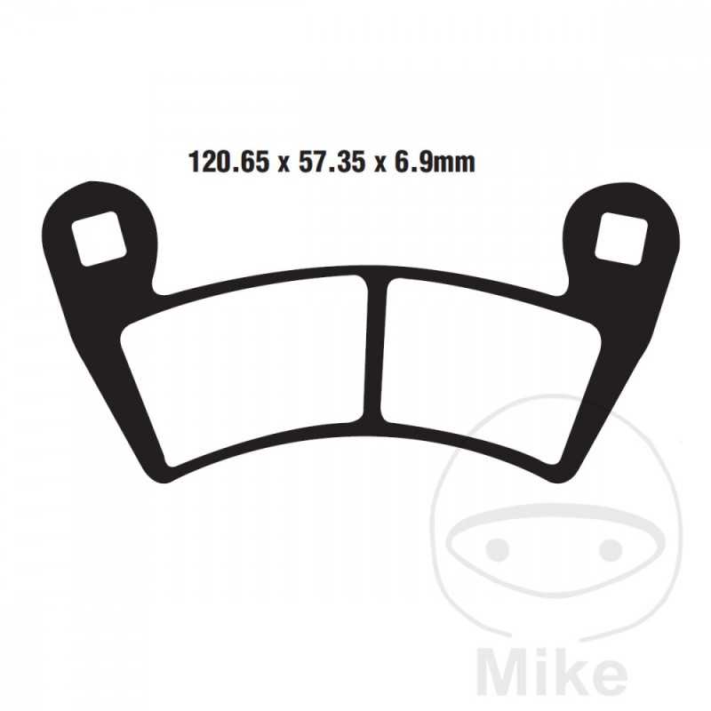 EBC Standard brake pads 737.00.14