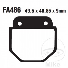 EBC Standard brake pads 737.00.16