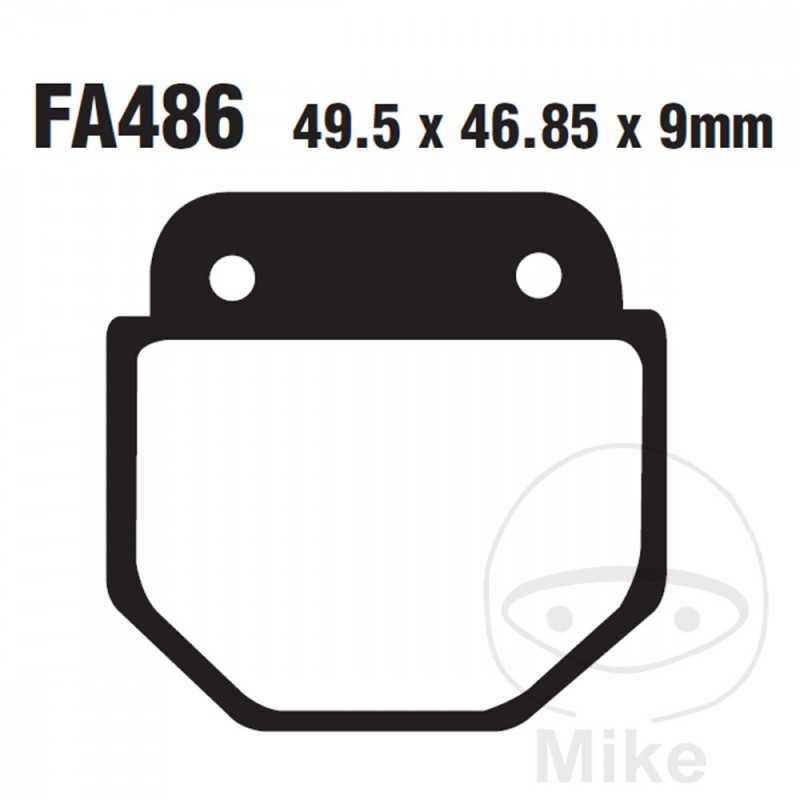 EBC Standard brake pads 737.00.16